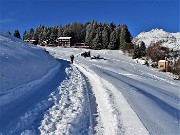 Sulle nevi dei Piani d’Artavaggio (1650 m) da Avolasio (1050 m) il 29 novembre 2021  - FOTOGALLERY